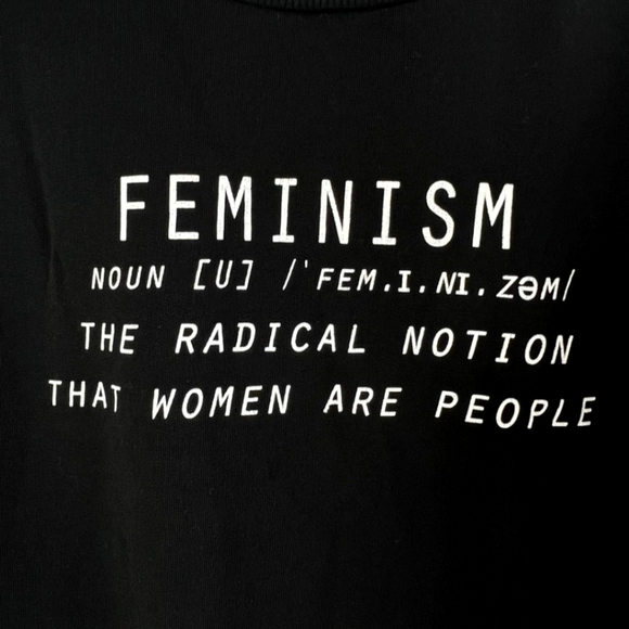 H&M Divided "feminism" Sweatshirt - Picture 2 of 6
